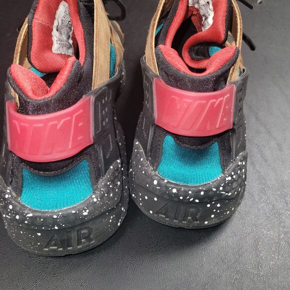 Nike Air Huarache British Tan Shoes DD1068-201 Size 9.5 EXCELLENT COND - Picture 7 of 10